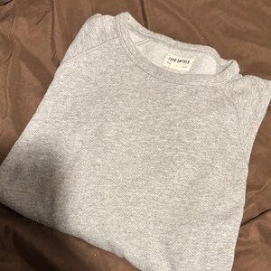 Todd Snyder Light Gray Crewneck Sweater